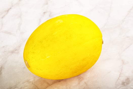Sweet and juicy ripe melon photo