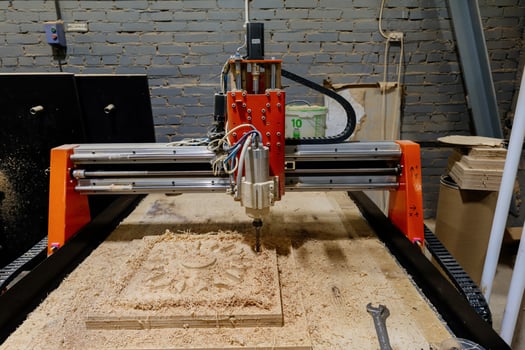 Woodworking automated CNC drilling machine photo