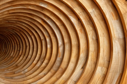 Concentric wooden rings abstract background photo