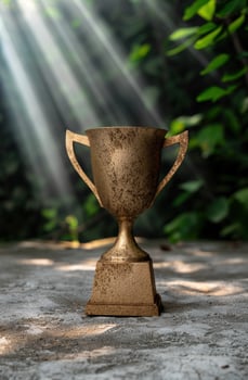trophy in nature photo
