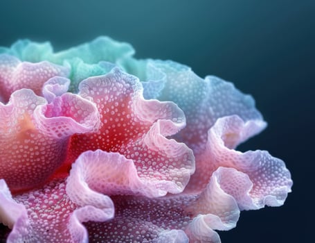 Vibrant Macro Floral Closeup photo