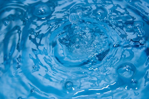 The blue water was so bright and waves from the beautiful waters sparked to a refreshing sensation. photo