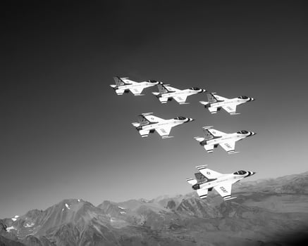 Military jet airplane, military fighter photo