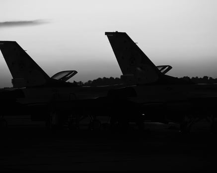 Military jet airplane, military fighter photo
