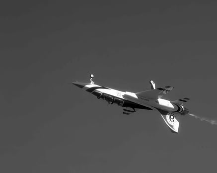 Military jet airplane, military fighter photo