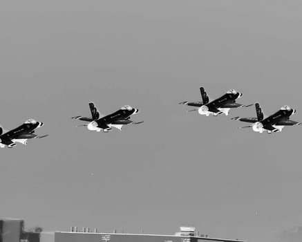 Military jet airplane, military fighter photo