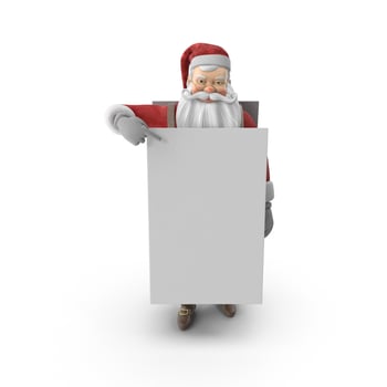 Christmas Gifts and Santa Claus for Holiday Cheer, Festive Celebrations photo