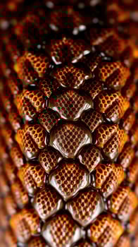 A close up of a snake skin photo
