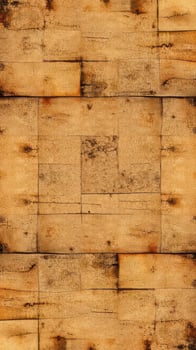 A wooden floor with a pattern of squares photo