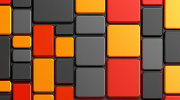 Colorful geometric shapes in a modern abstract design for creative backgrounds. photo