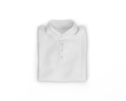 Shirt Polo Mockup for Elegant and Professional Apparel Presentation photo
