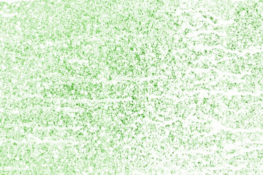 Splashes and drops of white paint on green wall surface background photo