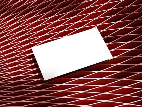 Business card on elegant background mockup photo