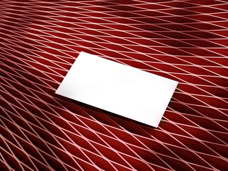 Business card on elegant background mockup photo