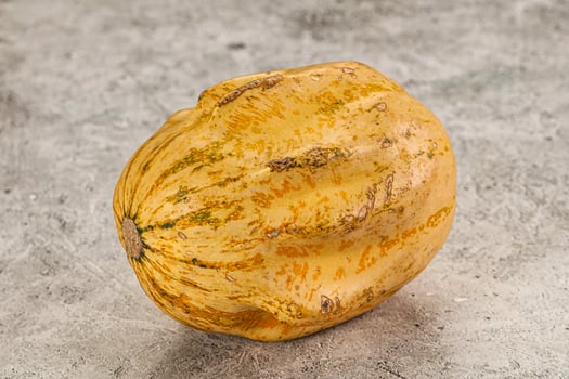 Decorative yelow pampkin seasonal vegetables photo