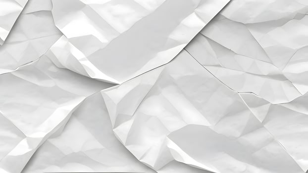 crumpled paper texture in grayscale photo