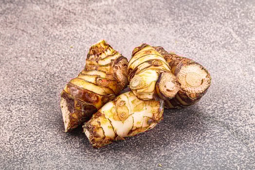 Natural organic raw ginger root photo