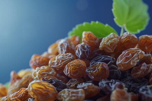Closeup of dried fruit photo