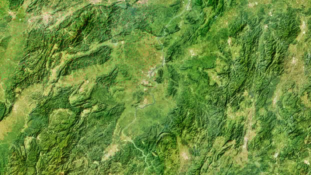 4K Amazing Scenic of China Map, High Resolution Satellite View With No Border, Widescreen 4K Resolution photo