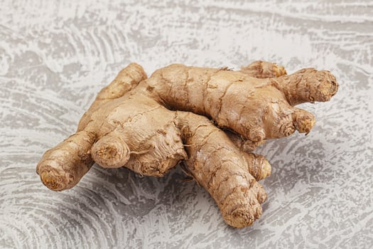 Ginger root for cooking and medicine photo