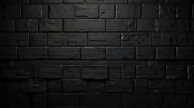 Rough Blackened Wall Detail black background photo