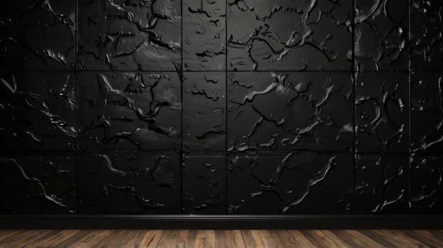 Industrial Style Dark black background texture photo
