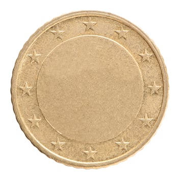 blank bronze coin photo