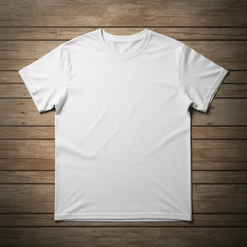 Stylish editable T-shirt mockup for designers photo