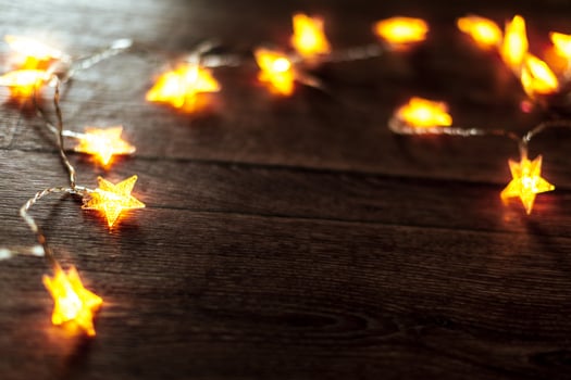 Glowing lights background photo