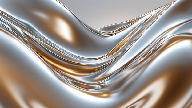 Gentle Wave Abstract Background with an Opulent Touch photo