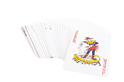Deck of playing cards photo