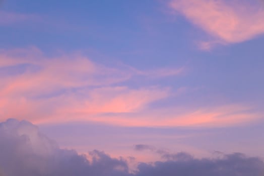 Dramatic sunset skies, cloudscape of rich color twilight sky. Sunset cloud background photo