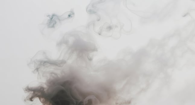 Wispy smoke gradient with gray to white transition. photo