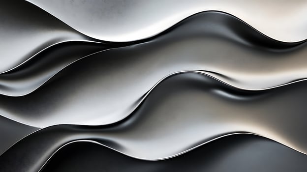 Premium Wave-Style Abstract Design for Luxurious Interiors photo