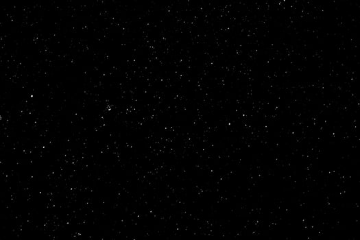 The stars in the night sky. photo