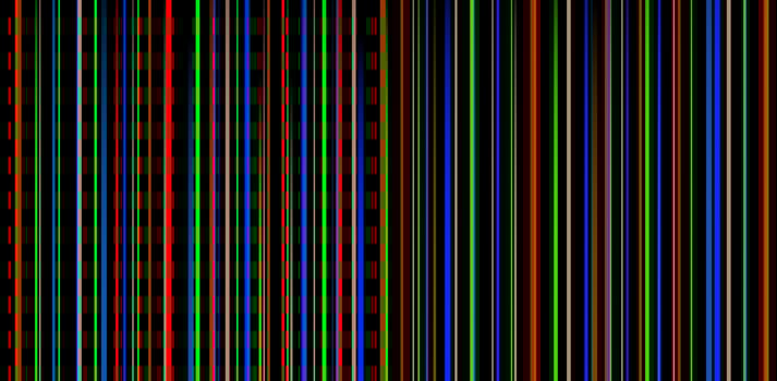 colored stripes on a black background photo