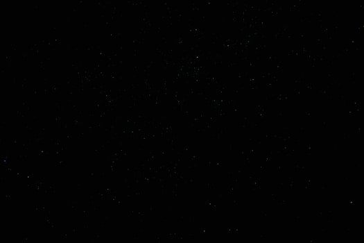 The stars in the night sky. photo