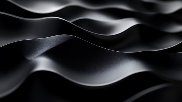 Elegant Abstract Wallpaper Highlighting Smooth Wave Motifs photo