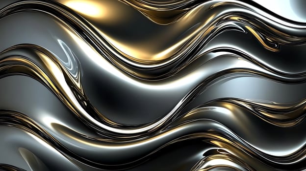 Elegant Wave-Infused Abstract Design with a Premium Feel photo