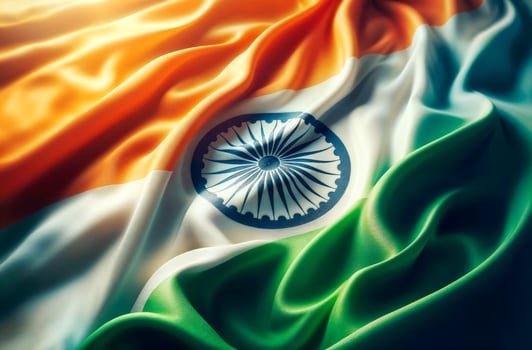 India flag background. full frame photo