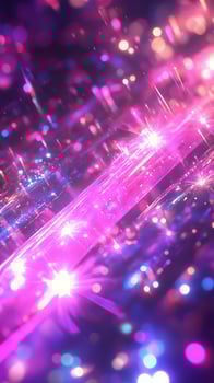 Innovative Abstract Wallpaper Showcasing Glowing Shapes and Futuristic Light Effects photo