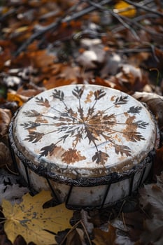 Autumn Drum Decoration photo