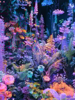 Vibrant Floral Fantasy photo