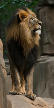 Majestic Lion in the Wild photo