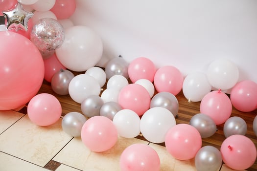 Decoration and decor for children's party photo
