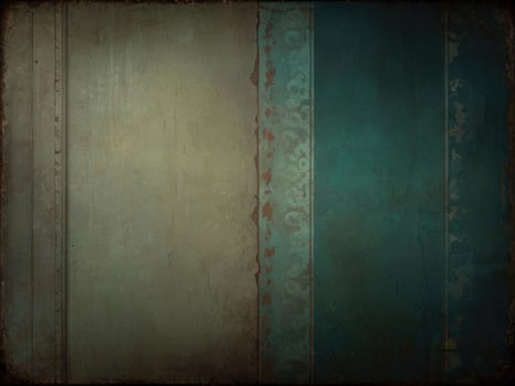 Abstract Vintage Texture Background With Green And Beige Tones photo