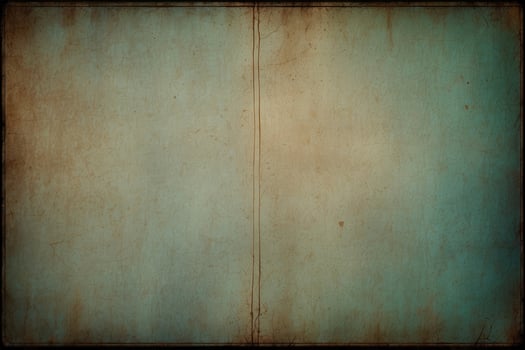 Aged Teal and Brown Textured Paper Background photo