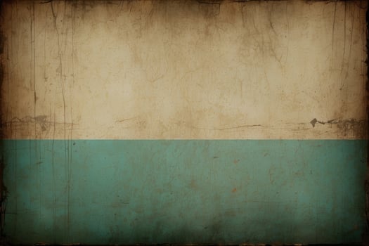Distressed Beige and Teal Bicolor Wall Texture photo
