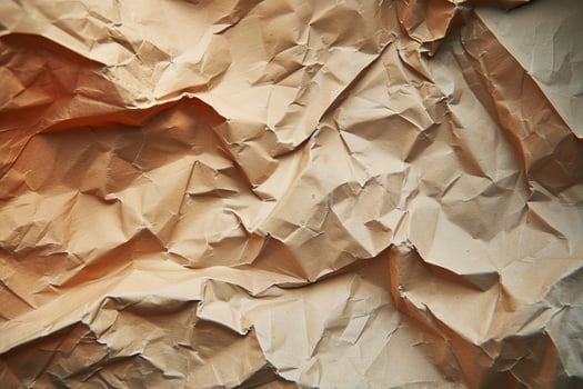 Close up of crumpled paper texture photo