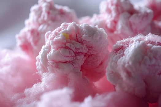 Close up of Pink Cotton Candy Texture photo